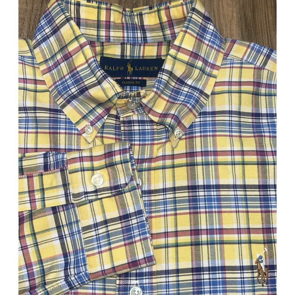 Polo Ralph Lauren Classic Fit Men's Large‎ Flesh Pony, BRIGHT